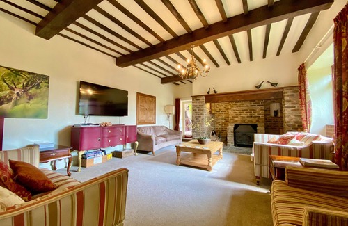 Highbridge Other | Secluded luxury farmhouse with hot tub, open fires, large garden & amazing views