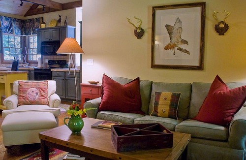 Brevard Cottage | Secluded & Luxury 'Waterfall Cabin' Bordered By 8,000 Acre Forest, WiFi