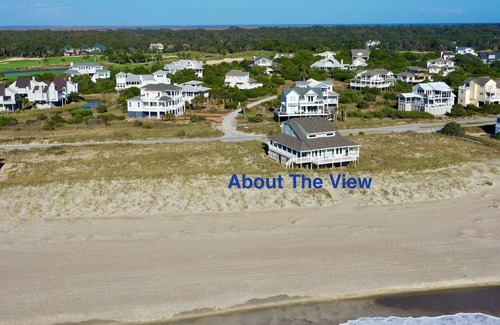 South Beach House | Secluded Oceanfront Home, Amazing Sunsets, Steps from Beach, Wrap Around Deck, BHI/Shoals Clubs+Golf