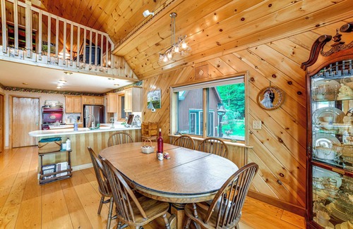 Oxford Cabin | Secluded Oxford Cabin on 75 Acres: Sunset Views!