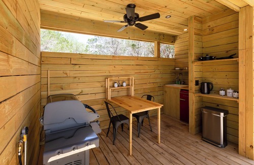 Dripping Springs Cabin | Secluded, Romantic Yurt w/Hot Tub at The Yurtopian - "Carrie"