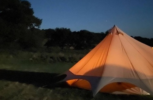 Llangadog RV Rental | Secluded Startent stunning scenery