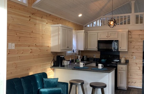 Franklin Cabin | Secluded Storybook Cabin -Dog Friendly with Fenced Yard and WIFI.