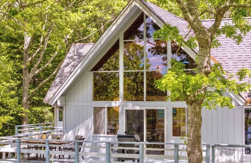 Wareham House | Secluded Waterfront Retreat for 8 - Private Dock, Water Views & Game Room