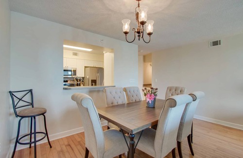 Folly Beach Villa | Second-floor condo with river views and access to a community pool