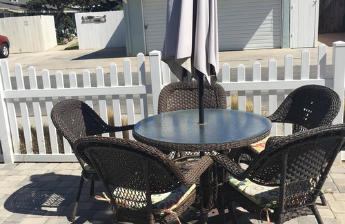 Pierpont Bay House | Seconds To The Beach, View From Deck, Sleeps 8 or 10 w/Guest House