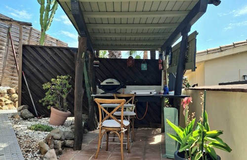 Tarifa Ski Chalet | Self-catering, ocean views, walk to beaches. BBQs, secure parking, set in nature