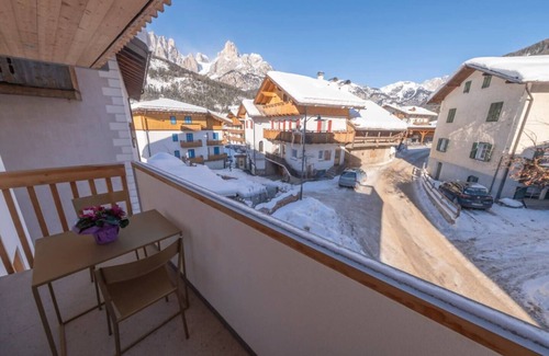 San Giovanni di Fassa Apartment | Sella Ronda from Val di Fassa - CiasaNu 1st Floor