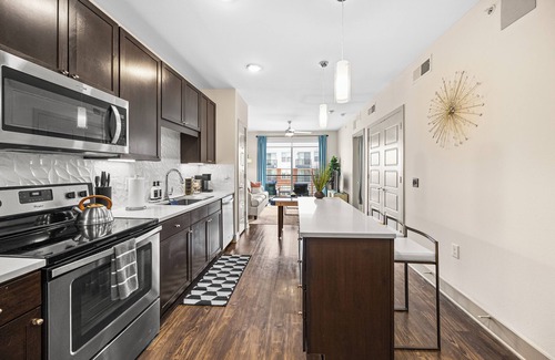 Frisco Original Donation Apartment | Serene 1BR Apt with Fitness room, Pool and Free parking