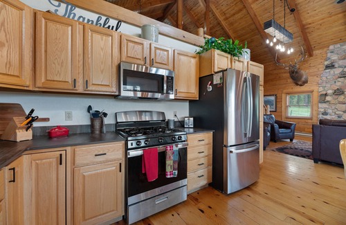 Spearfish Cabin | Serene cabin getaway minutes from hiking, biking, UTV and snowmobile trails.