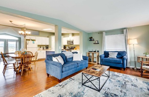 Sequim House | Serene Sequim Retreat with Deck Pets Welcome!