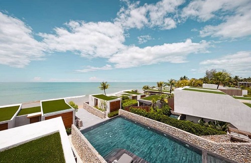 Khuk Khak Beach Villa | (SHA+)Modern Studio Pool Villa garden view (S3)