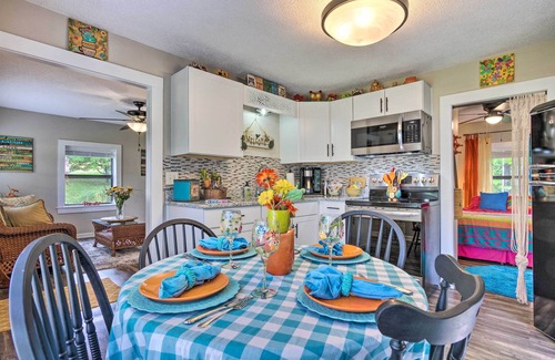 Hendersonville Cottage | Shaw Creek Cottage w/Fire Pit & Forest Views