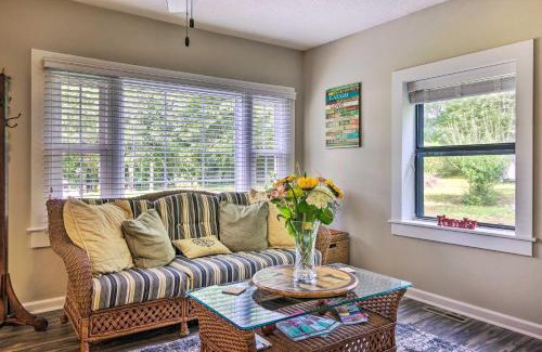 Hendersonville House | Shaw Creek Cottage with Fire Pit and Forest Views