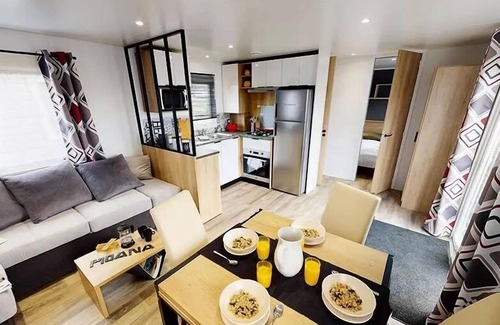 Saint-Julien-en-Born House | Siblu – The Dunes of Contis * - Mobil home Wellness 3 hp Premium with air conditioning 8 people