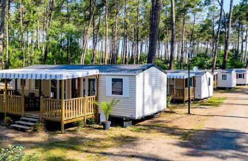 Saint-Julien-en-Born House | Siblu – The Dunes of Contis * - Mobile home Essential 3ch Signature with air conditioning 8 people