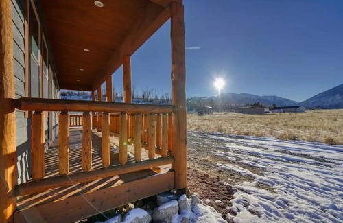 Nathrop Cabin | Silver Trout Lodge, newer cabin with amazing views of Mt Princeton & Mt Antero.n