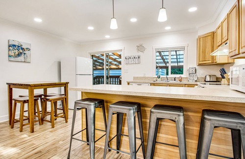 Ocean Park House | Single-level home with firepit & gas fireplace - walk to the beach, 3 dogs OK