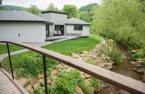 Sarver House | Single Level Home with Deck and Creek