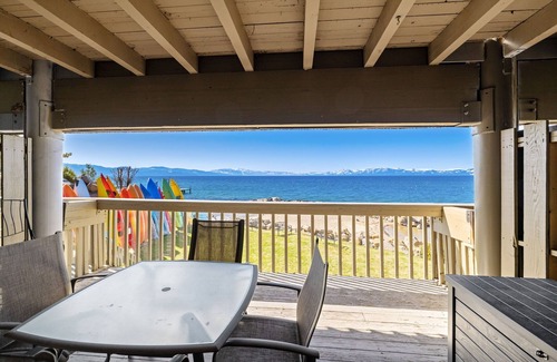 Tahoya Shores Condo | Sip your morning coffee while enjoying stunning Tahoe views!