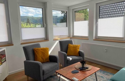 Mehring Apartment | Sit back and relax with us between the Moselle and the vineyards.