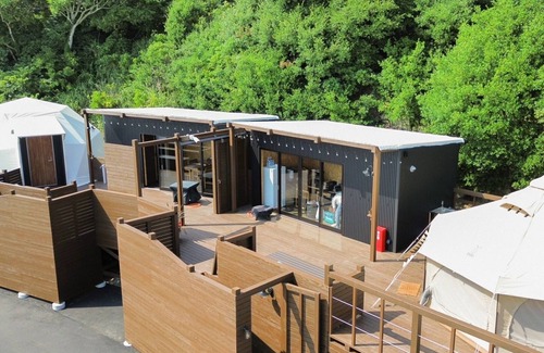 Minamichita Cabin | Site B bamboo shoot tent/Chita-gun Aichi