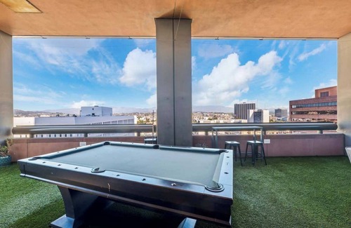 City West Apartment | SK Living | DTLA | 2 Level Penthouse | Balcony