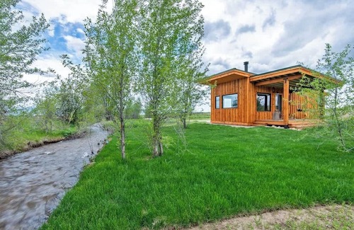 Driggs House | Ski Cabin Vibes on Ski Hill Road with Teton Views
