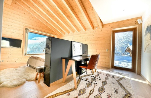 Barboleusaz Ski Chalet | Ski in-out Sumptuous Chalet Breathtaking views