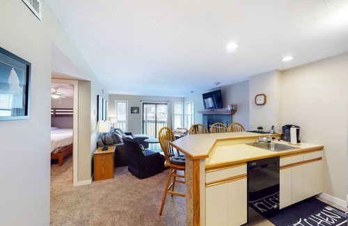 Ludlow Condo | Ski-in/ski-out condo with WiFi, washer/dryer, mountain views & golf nearby