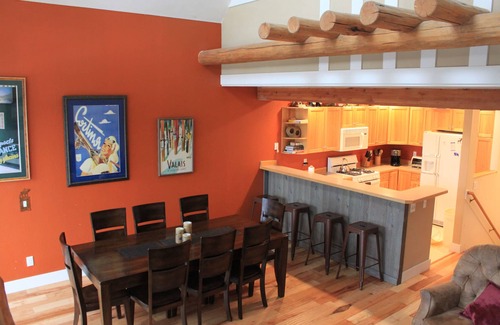 Saddle Ridge Condo | Ski in-Ski out direct to lift, New hot tub, wi-fi, Big Sky, Mountain views