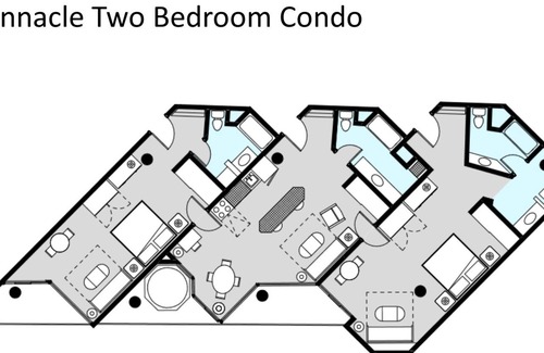 Salt Lake Mountain Resorts Condo | Ski-In/Ski-Out Snowbird King Bedroom plus Sofa Sleeper + Amenities