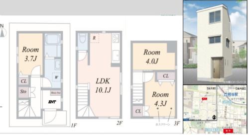 Honhaneda Apartment | SKYE HOMEⅡ本羽田