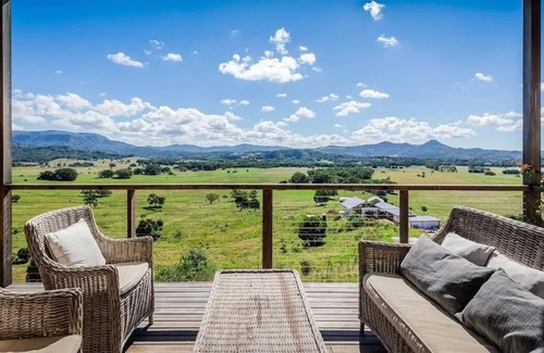 Myocum Villa | Skyfarm Hemp Villa WITH VIEWS of Byron Hinterland