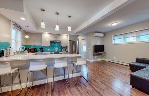 Munjoy Hill Condo | Sleek condo w/WiFi & private patio - less than two blocks from beach/park