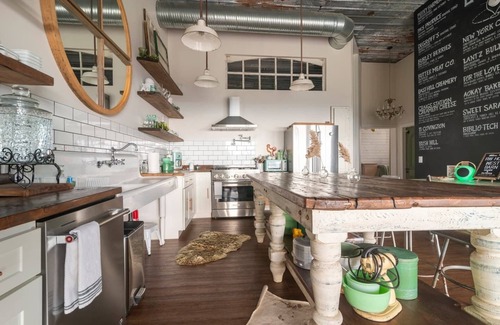 Perry House | Sleep in a barn while enjoying the luxury accommodations and friendly farm animals on property!