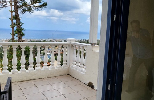 Piskopiano Apartment | Sleeps 8 - Sea View - Apartment - Pool - Garden