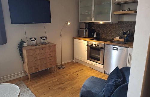 Trondheim Condo | Small but cozy apartment in central Persaunet, parking space, private bathroom