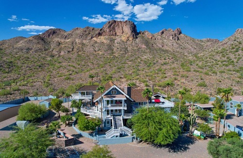 Apache Junction House | Small Events, 4 Homes, Resort Living, Pet Friendly, Htd Pool, Views, Tonto Nat Forest Trails