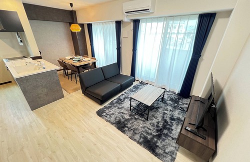 Joto Apartment | sn201/2 beds/1 sofa bed/7 min walk from the nearest station!