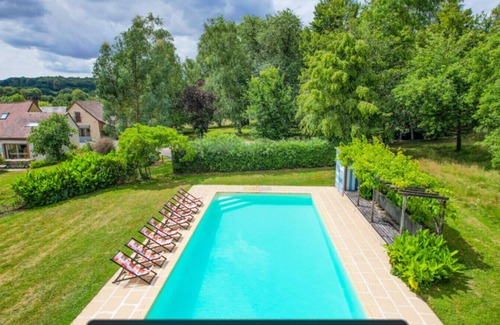 Saint-Bomer Villa | So Villa Terres Douces (28) - Heated pool - Basketball - 1h30 Paris - 30p.