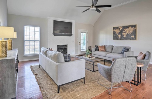 Soddy-Daisy House | Soddy-Daisy Retreat w/ Grill + Screened Patio