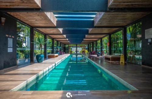 Campeche Norte Apartment | Sofisticado Thai Home SPA com piscina aquecida, jacuzzi e pé na areia