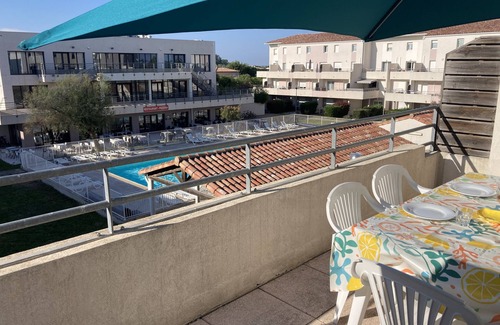 Le Grau-Du-Roi Apartment | Sol-y-Days Cap Camargue, duplex sleeps 5 with heated swimming pool