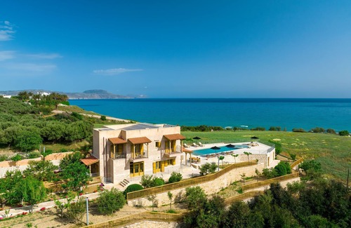Filaki Villa | Solitude, sunsets and drenched in sea views with 120sqm pool and jacuzzi