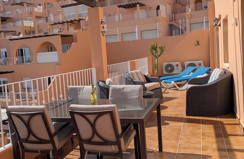 La Parata Apartment | South Facing Apartment, Fantastic Sea Views,Terrace, 300m beach