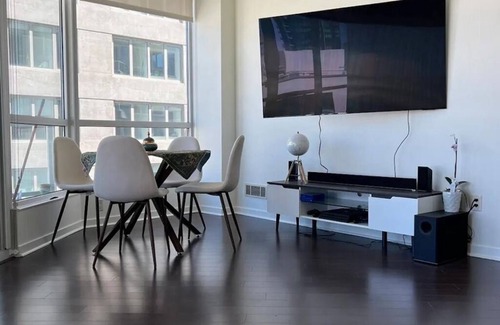 South Beach Apartment | Spacious 1b1b oasis in luxury SF building with bay bridge view & full amenities