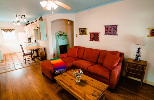 Port Isabel Apartment | Spacious 1BR + Bunks – King Bed, Sleeps 6/Historic Rental near SPI