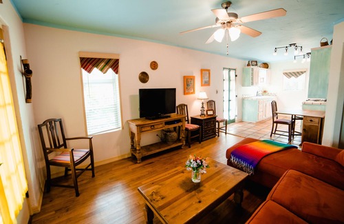 Port Isabel Apartment | Spacious 1BR + Bunks – King Bed, Sleeps 6/Historic Rental near SPI
