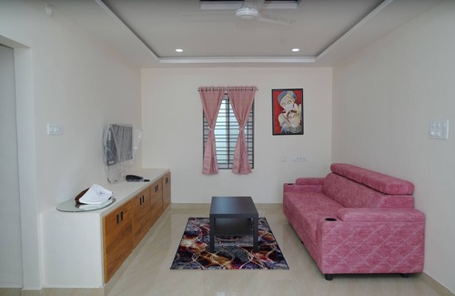 Tirupati Apartment | Spacious 2 BHK apartment with living room fully equipped in beautiful Tirupathi